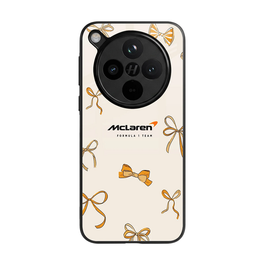 MCL X Bows back phone cover | glass case for oppo find x8