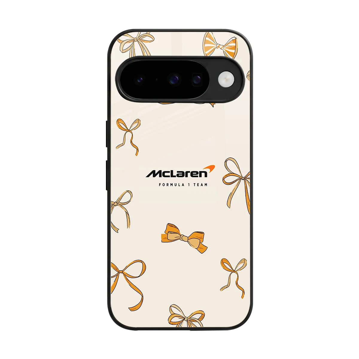 MCL X Bows back phone cover | glass case for google pixel 10