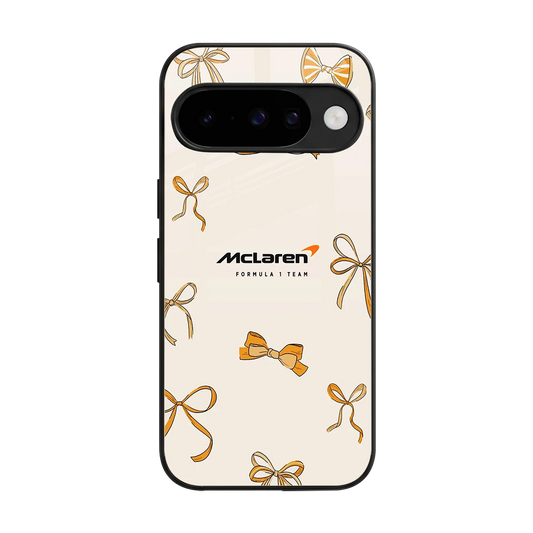 MCL X Bows back phone cover | glass case for google pixel 10