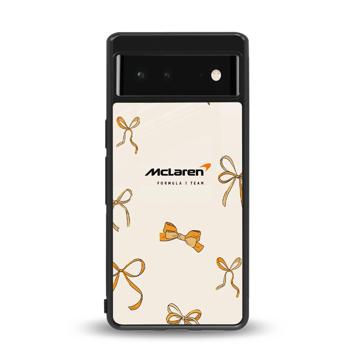 MCL X Bows back phone cover | glass case for google pixel 6a