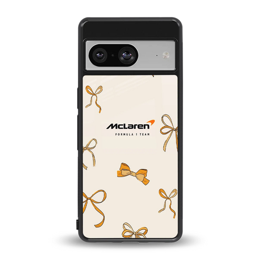 MCL X Bows back phone cover | glass case for google pixel 8