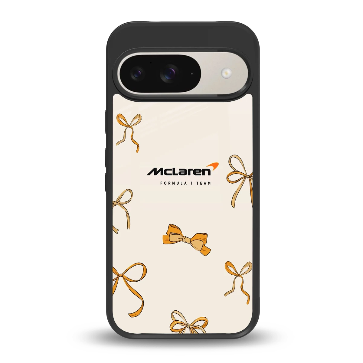 MCL X Bows back phone cover | glass case for google pixel 9