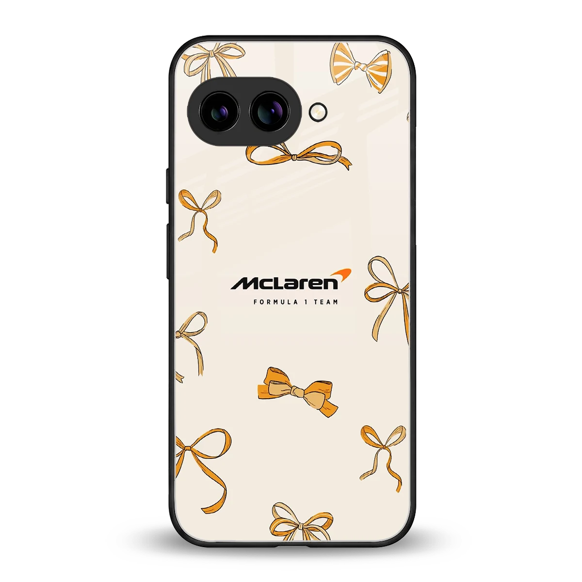 MCL X Bows back phone cover | glass case for google pixel 10a