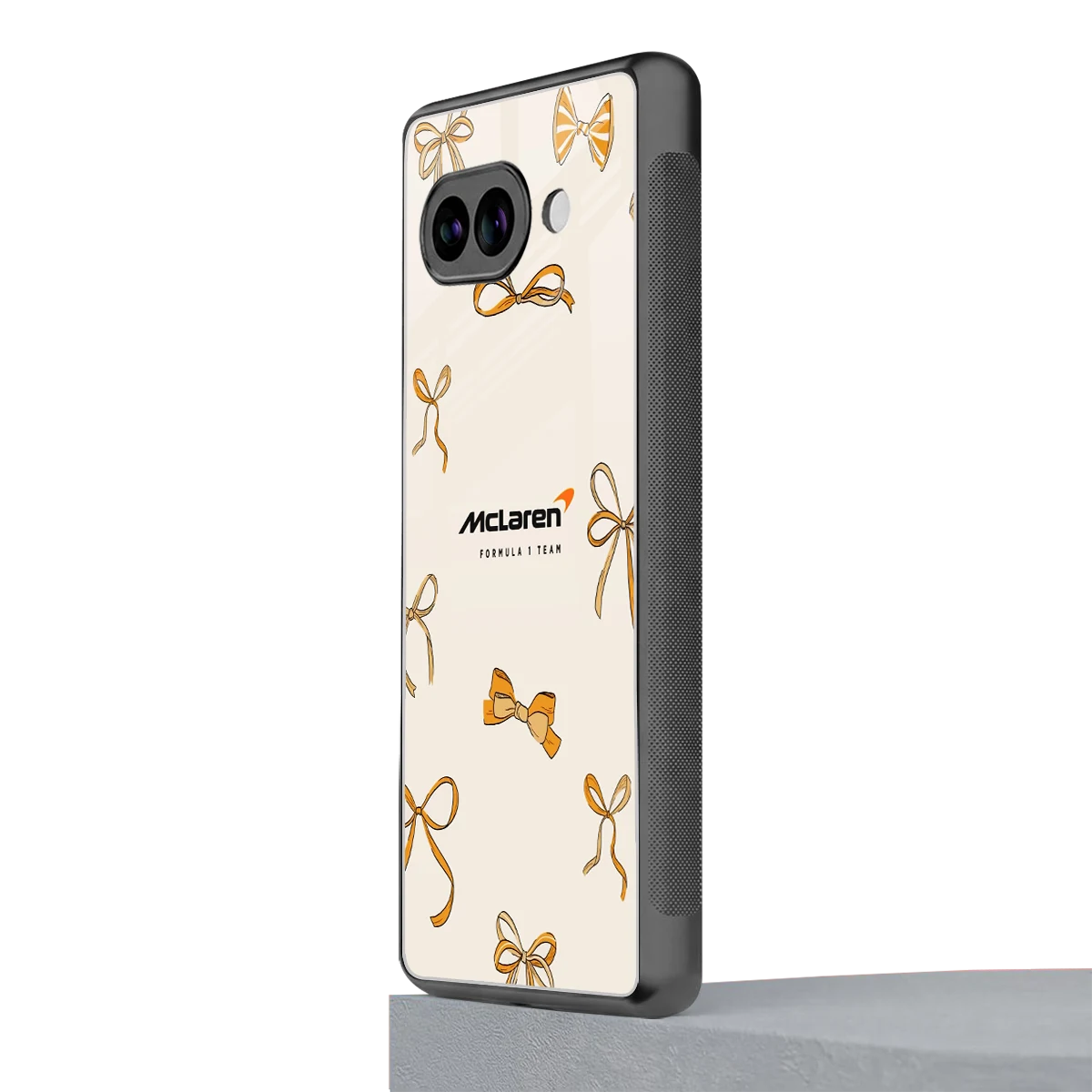 MCL X Bows google pixel 10a mobile cover | shockproof glass phone case