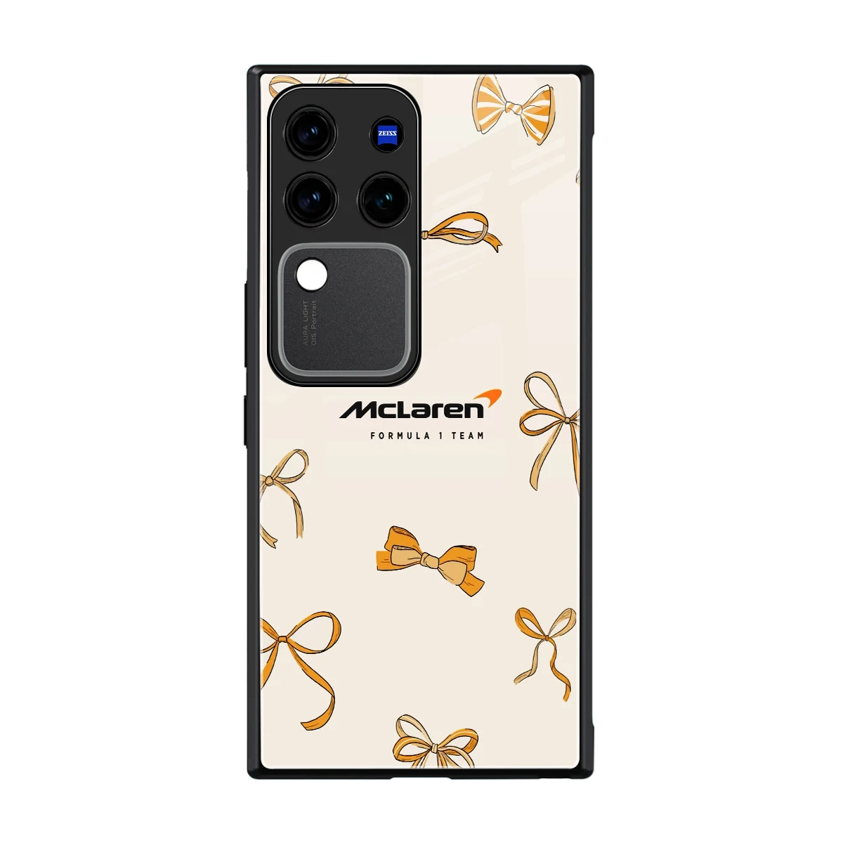 MCL X Bows back phone cover | glass case forvivo v30 pro