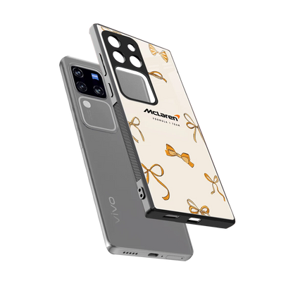 MCL X Bows sleekvivo v30 pro cover with tempered glass back and TPU edges