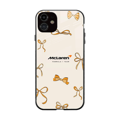 MCL X Bows back phone cover | glass case for iphone 12
