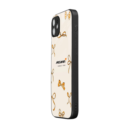 MCL X Bows iphone 12 mobile cover | shockproof glass phone case