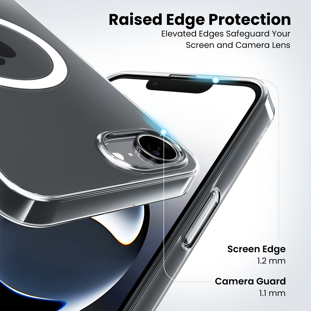 Anti Yellow Magsafe Clear Case for Iphone 16e