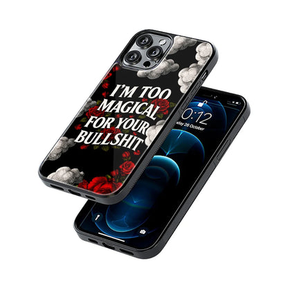 Protective Glass Back Phone Case Compatible with iPhone, Samsung, OnePlus, Pixel & More