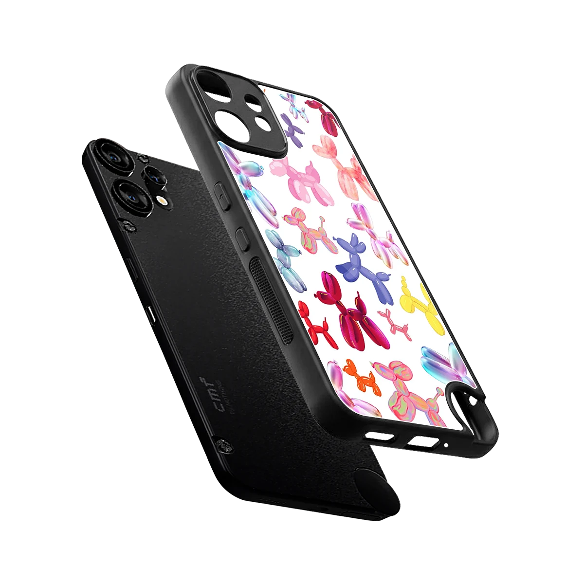 Magic Float sleek cmf nothing phone 2 pro cover with tempered glass back and TPU edges