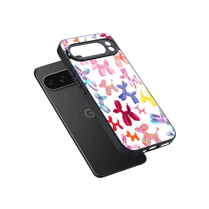 Magic Float sleek google pixel 10 pro xl cover with tempered glass back and TPU edges
