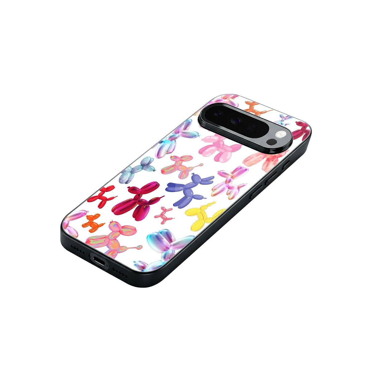 Magic Float stylish phone case for google pixel 10 pro xl | glossy glass and slim fit