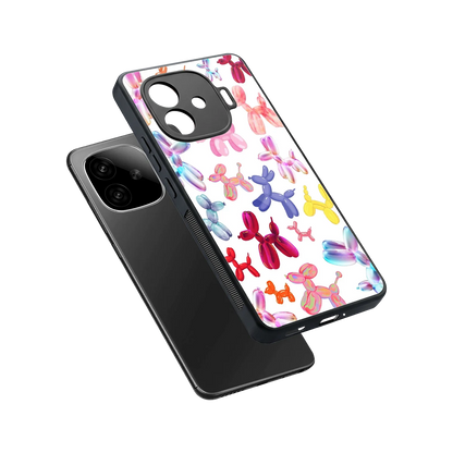 Magic Float sleek iqoo neo 10r 5g cover with tempered glass back and TPU edges