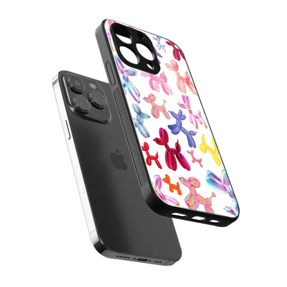 Magic Float sleek iphone 13 pro cover with tempered glass back and TPU edges