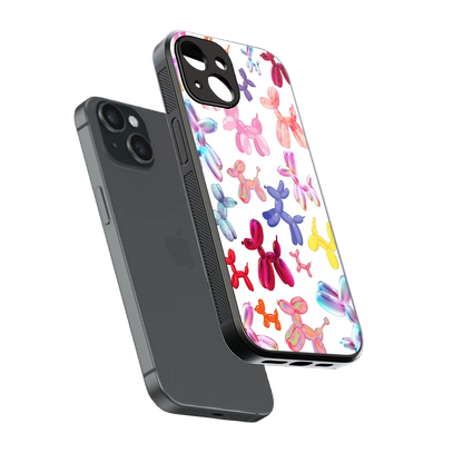 Magic Float sleek iphone 14 cover with tempered glass back and TPU edges