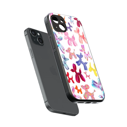 Magic Float sleek iphone 14 plus cover with tempered glass back and TPU edges