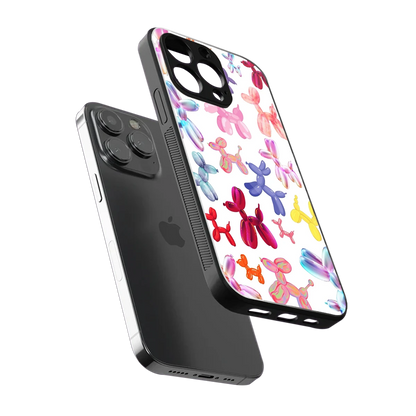 Magic Float sleek iphone 15 pro max cover with tempered glass back and TPU edges