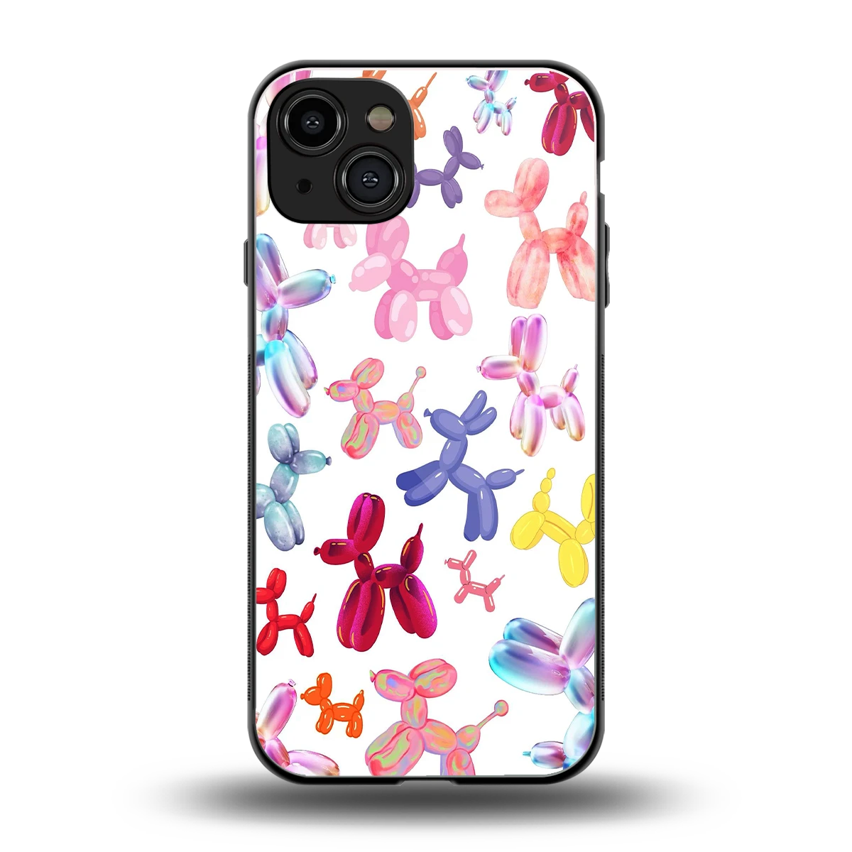 Magic Float back phone cover | glass case for iphone 15