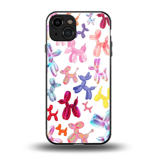 Magic Float back phone cover | glass case for iphone 15