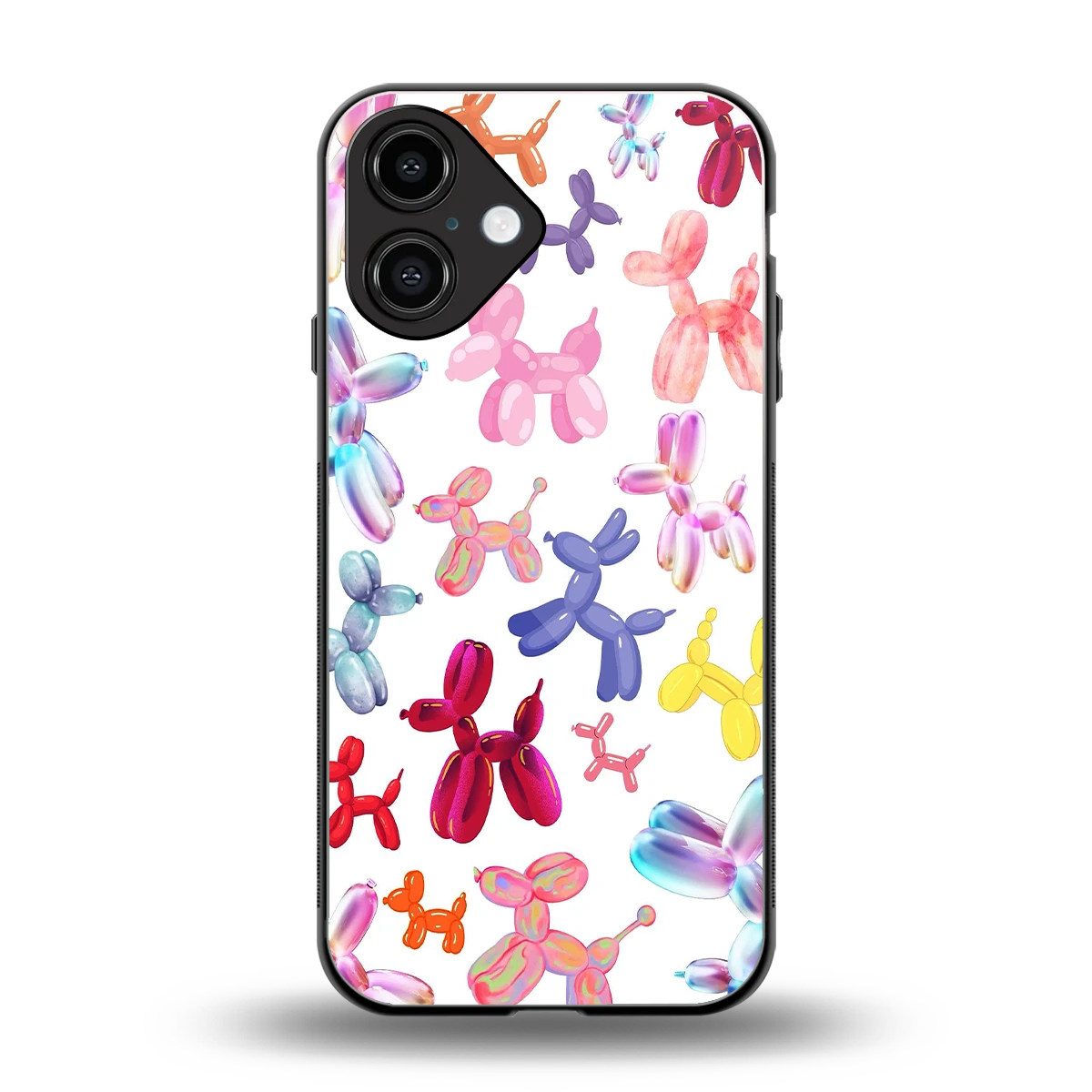 Magic Float back phone cover | glass case for iphone 16