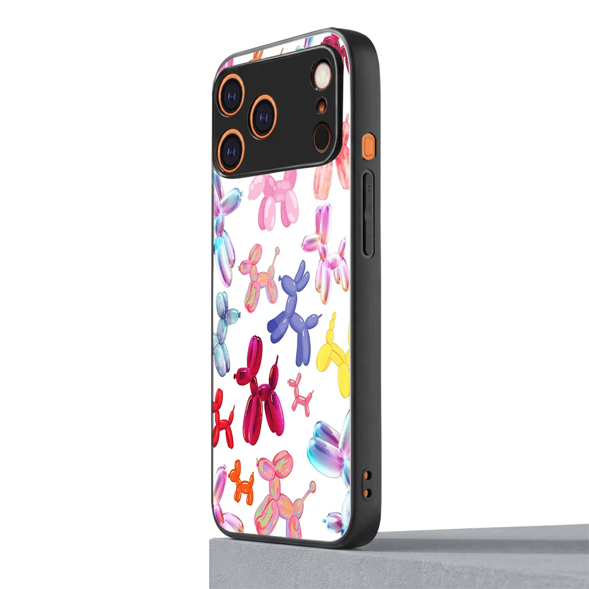 Magic Float iphone 17 pro max mobile cover | shockproof glass phone case