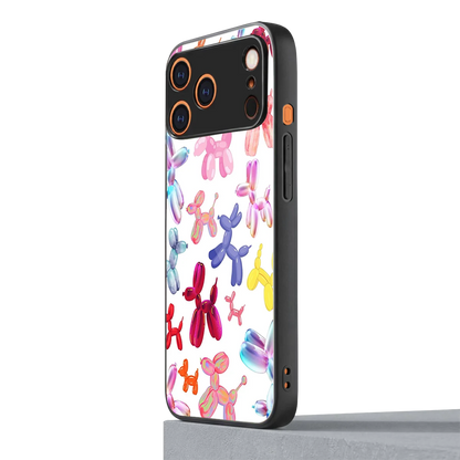 Magic Float iphone 17 pro max mobile cover | shockproof glass phone case