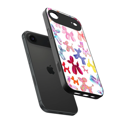 Magic Float sleek iphone air cover with tempered glass back and TPU edges
