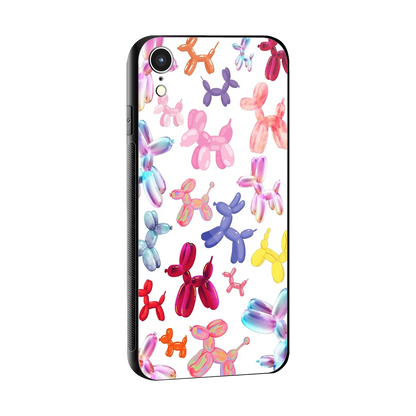 Magic Float sleek iphone xr cover with tempered glass back and TPU edges