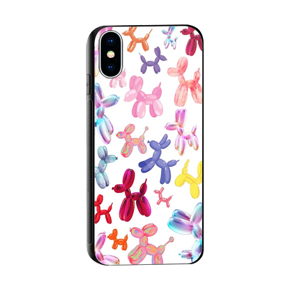 Magic Float sleek iphone xs cover with tempered glass back and TPU edges