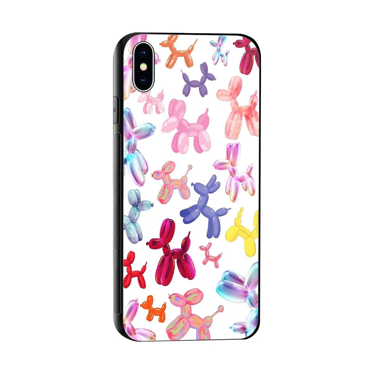 Magic Float sleek iphone xs max cover with tempered glass back and TPU edges