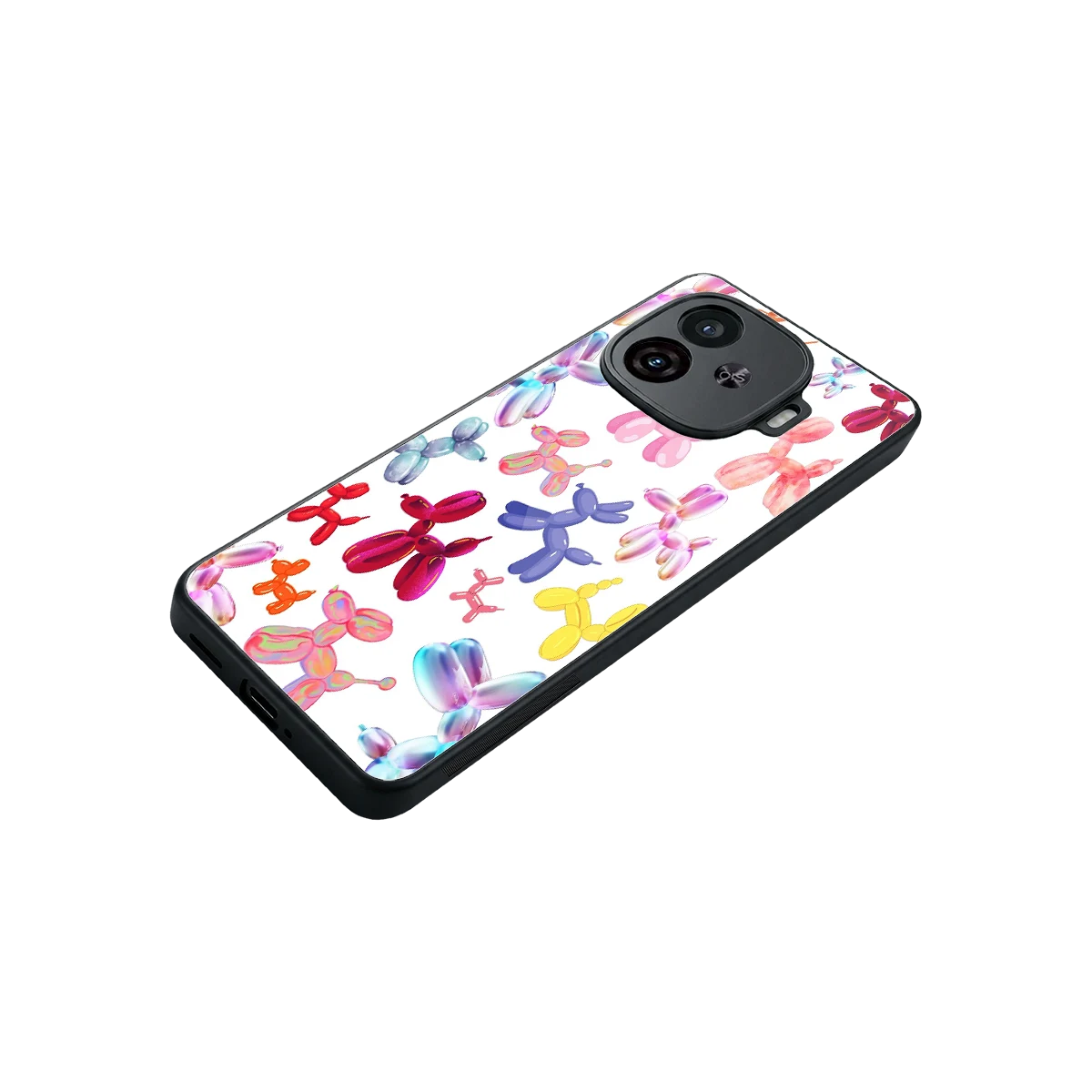 Magic Float stylish phone case for iqoo neo 10r 5g | glossy glass and slim fit