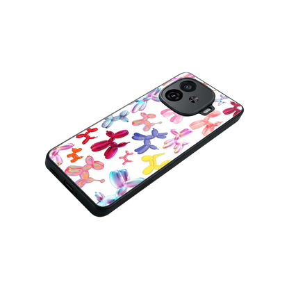 Magic Float stylish phone case for iqoo neo 10r 5g | glossy glass and slim fit