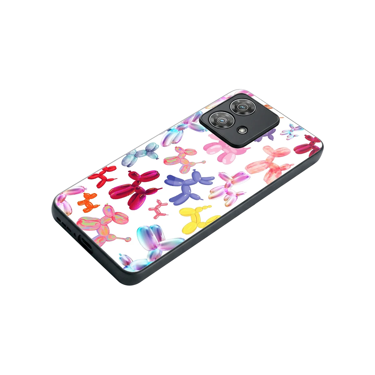 Magic Float stylish phone case for motorola edge 40 neo 5g | glossy glass and slim fit