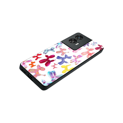 Magic Float stylish phone case for motorola edge 50 fusion | glossy glass and slim fit