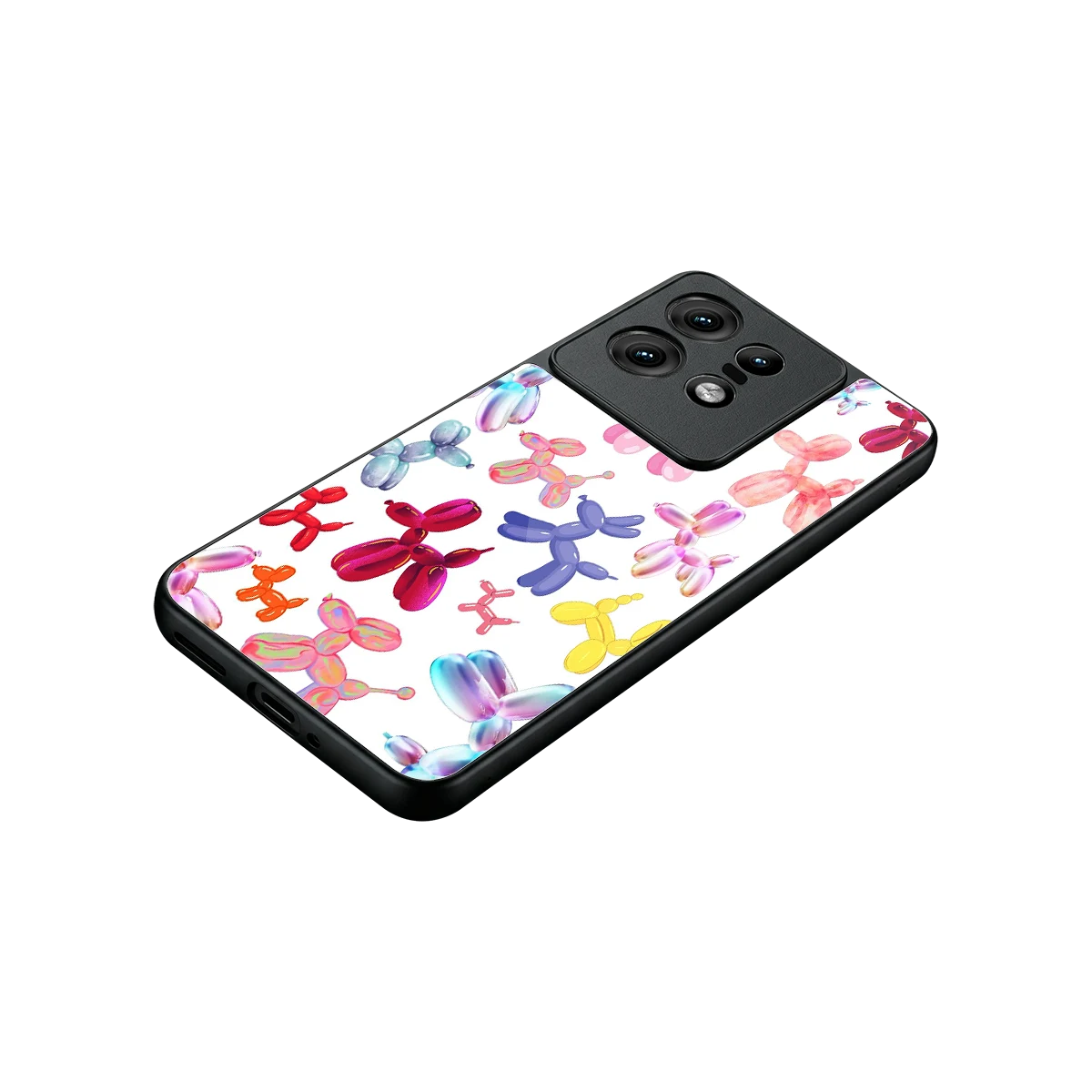 Magic Float stylish phone case for motorola edge 50 pro | glossy glass and slim fit