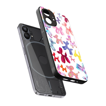 Magic Float sleek nothing phone 1 cover with tempered glass back and TPU edges