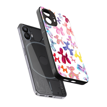 Magic Float sleek nothing phone 2 cover with tempered glass back and TPU edges