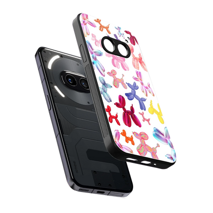 Magic Float sleek nothing phone 2a cover with tempered glass back and TPU edges