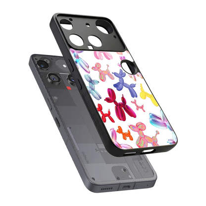 Magic Float sleek nothing phone 3 cover with tempered glass back and TPU edges