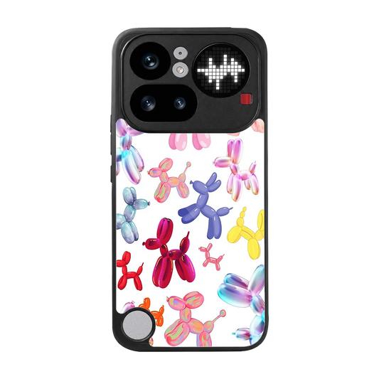Magic Float back phone cover | glass case for nothing phone 4a pro
