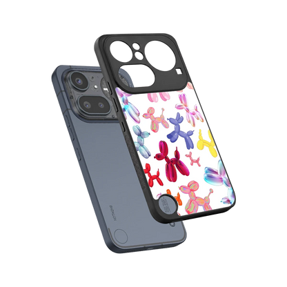 Magic Float sleek nothing phone 4a pro cover with tempered glass back and TPU edges