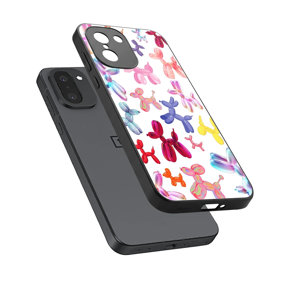 Magic Float sleek oneplus 15r cover with tempered glass back and TPU edges