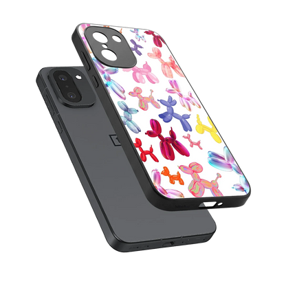 Magic Float sleek oneplus 15r cover with tempered glass back and TPU edges