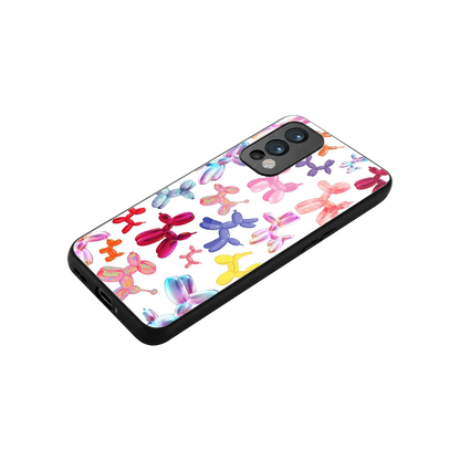 Magic Float stylish phone case for oneplus nord 2 | glossy glass and slim fit
