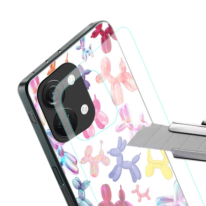 Magic Float stylish phone case for oneplus nord 3 | glossy glass and slim fit