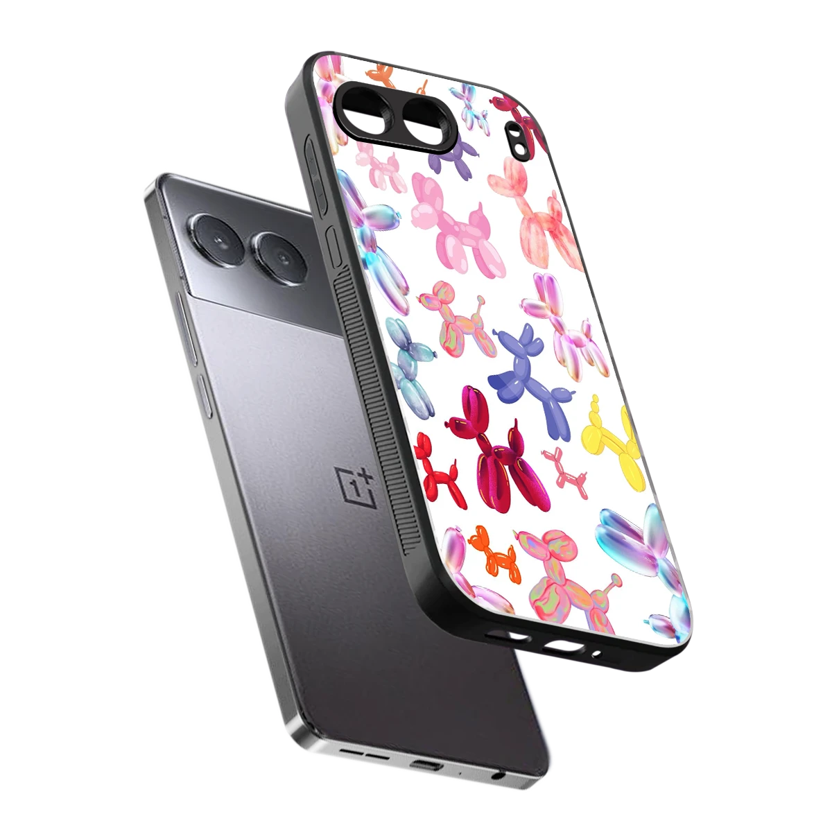 Magic Float sleek oneplus nord 4 cover with tempered glass back and TPU edges