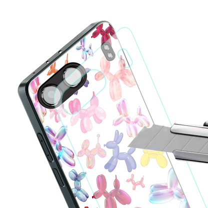 Magic Float stylish phone case for oneplus nord 4 | glossy glass and slim fit