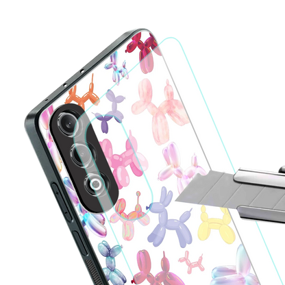 Magic Float stylish phone case for oneplus nord ce 4 | glossy glass and slim fit