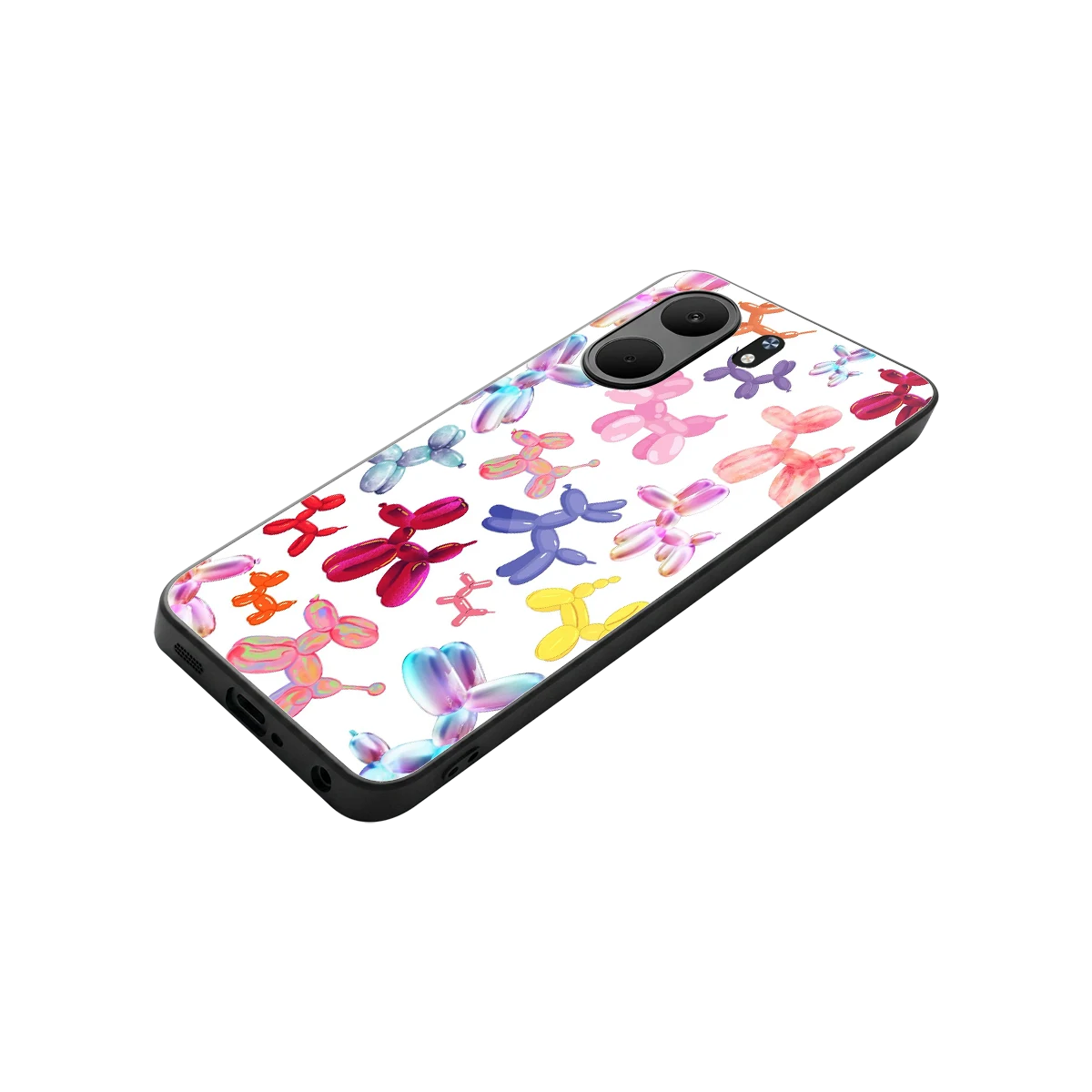 Magic Float stylish phone case for oppo a5x 5g | glossy glass and slim fit